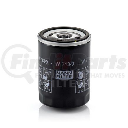 W713/9 by MANN-HUMMEL FILTERS - Spin-on Oil filter