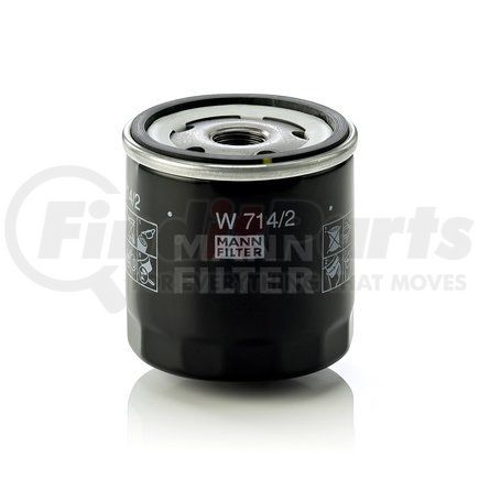 W714/2 by MANN-HUMMEL FILTERS - Spin-on Oil Filter