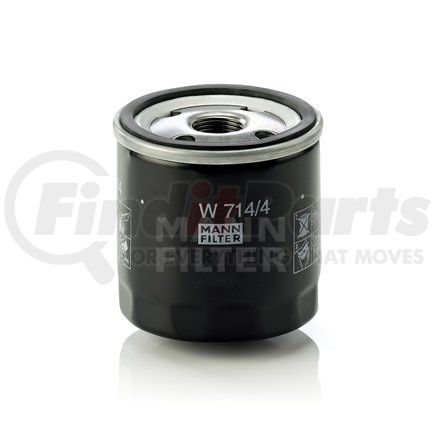 W714/4 by MANN-HUMMEL FILTERS - Spin-on Oil Filter