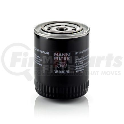 W930/9 by MANN-HUMMEL FILTERS - Spin-on Oil Filter