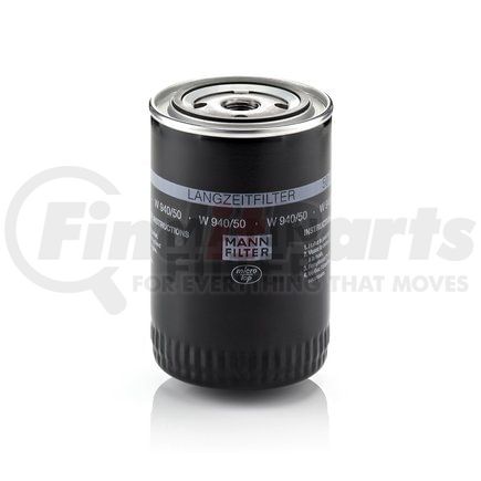 W94050 by MANN-HUMMEL FILTERS - MANN-FILTER BASE Spin-On Lube Filter