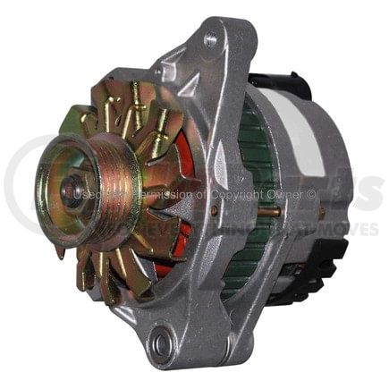 13412 by MPA ELECTRICAL - Alternator - 12V, Delco, CW (Right), with Pulley, Internal Regulator