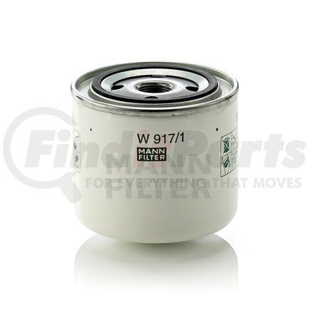 W917/1 by MANN-HUMMEL FILTERS - Spin-on Oil Filter