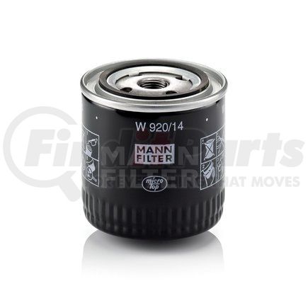 W920/14 by MANN-HUMMEL FILTERS - Spin-on Oil Filter