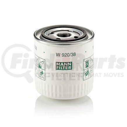 W920/38 by MANN-HUMMEL FILTERS - Spin-on Oil Filter