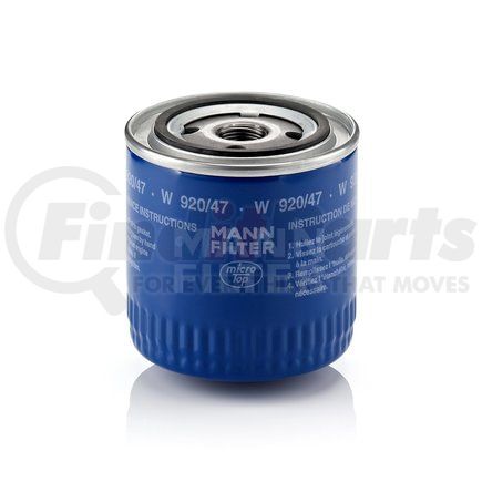 MANN+HUMMEL Filters W92047 Engine Oil Filter
