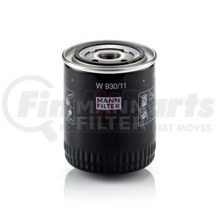 W930/11 by MANN-HUMMEL FILTERS - Spin-on Oil Filter