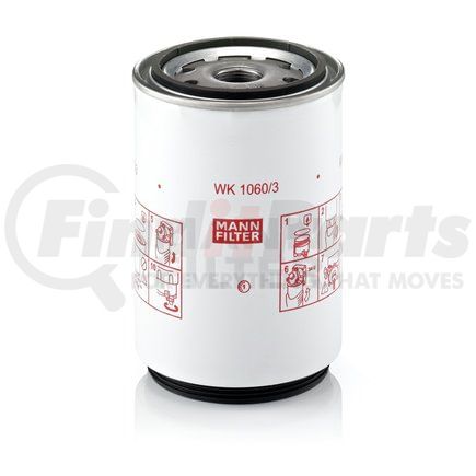 WK1060/3X by MANN-HUMMEL FILTERS - Spin-on Fuel Filter