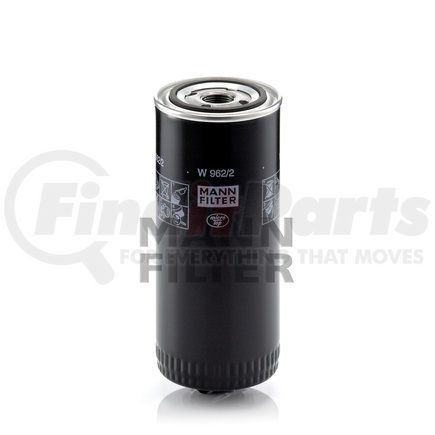 W962/2 by MANN-HUMMEL FILTERS - MANN-FILTER BASE Spin-On Lube Filter