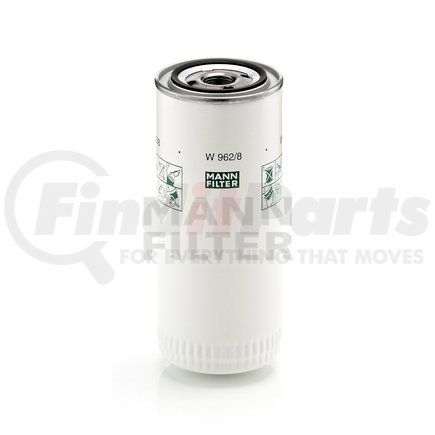 W962/8 by MANN-HUMMEL FILTERS - Spin-on Oil Filter