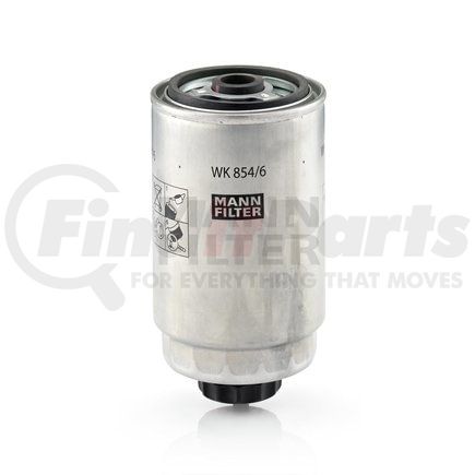 WK854/6 by MANN-HUMMEL FILTERS - Spin-on Fuel Filter