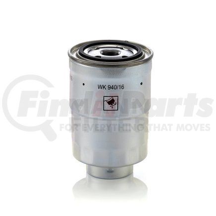 WK940/16x by MANN-HUMMEL FILTERS - Spin-on Fuel Filter