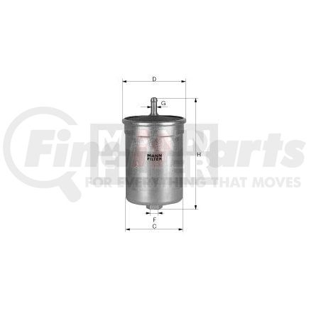 WK818 by MANN-HUMMEL FILTERS