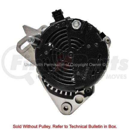 13655 by MPA ELECTRICAL - Alternator - 12V, Valeo, CW (Right), without Pulley, Internal Regulator