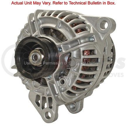 13872 by MPA ELECTRICAL - Alternator - 12V, Bosch/Nippondenso, CW (Right), with Pulley, External Regulator