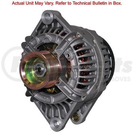 13917 by MPA ELECTRICAL - Alternator - 12V, Bosch/Nippondenso, CW (Right), with Pulley, External Regulator