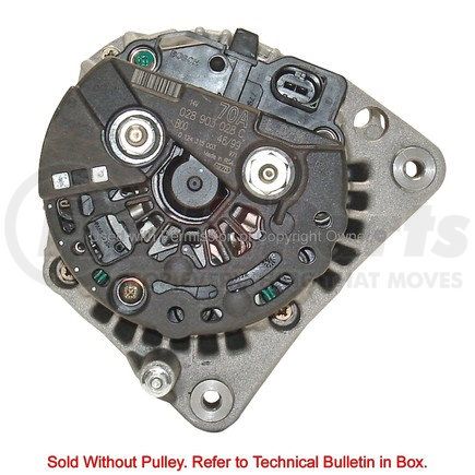 13850 by MPA ELECTRICAL - Alternator - 12V, Bosch, CW (Right), without Pulley, Internal Regulator