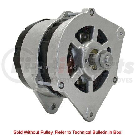 14085 by MPA ELECTRICAL - Alternator -  12V, Lucas, CW (Right), without Pulley, Internal Regulator