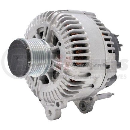 15054 by MPA ELECTRICAL - Alternator - 12V, Valeo, CW (Right), with Pulley, Internal Regulator