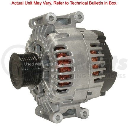 15404 by MPA ELECTRICAL - Alternator - 12V, Bosch/Valeo, CW (Right), with Pulley, Internal Regulator