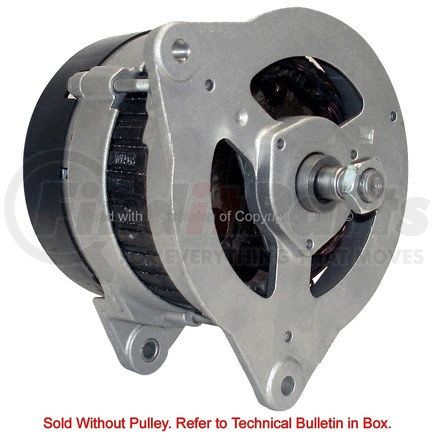 15572 by MPA ELECTRICAL - Alternator - 12V, Lucas, CW (Right), without Pulley, Internal Regulator