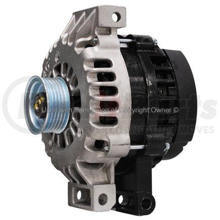 15569 by MPA ELECTRICAL - Alternator - 12V, Delco, CW (Right), with Pulley, Internal Regulator