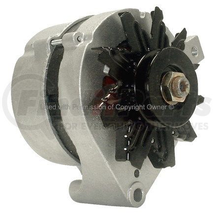 15525 by MPA ELECTRICAL - Alternator - 12V, Ford, CW (Right), with Pulley, External Regulator