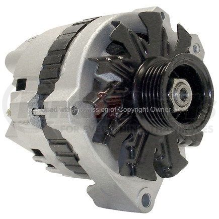 15631 by MPA ELECTRICAL - Alternator - 12V, Delco, CW (Right), with Pulley, Internal Regulator