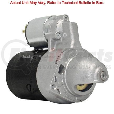 16749 by MPA ELECTRICAL - Starter Motor - 12V, Bosch/Paris Rhone, CW (Right), Wound Wire Direct Drive