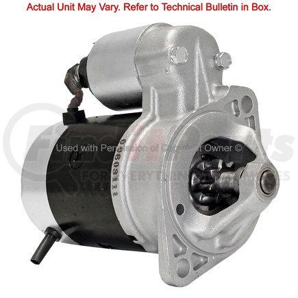 16805 by MPA ELECTRICAL - Starter Motor - 12V, Hitachi/Mitsubishi, CW (Right), Wound Wire Direct Drive