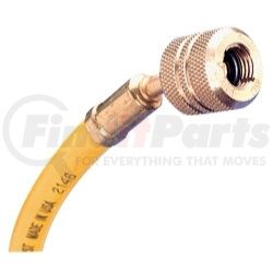 45962 by MASTERCOOL - 96" R-12 Yellow Hose With Auto Shut-Off Fittings