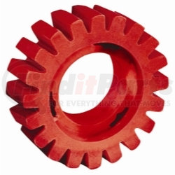 92255 by DYNABRADE - Red-Tred™ Eraser Wheel - 4” Dia. X 3/4” Wide