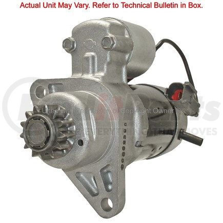 17476 by MPA ELECTRICAL - Starter Motor - 12V, Hitachi/Mitsubishi, CCW, Permanent Magnet Gear Reduction