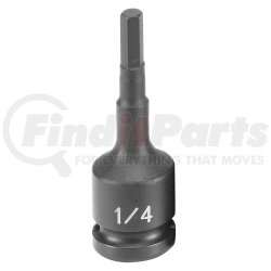 2908F by GREY PNEUMATIC - 1/2" Drive x 1/4" Hex Driver
