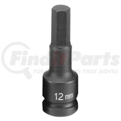 2912M by GREY PNEUMATIC - 1/2" Drive x 12mm Hex Driver