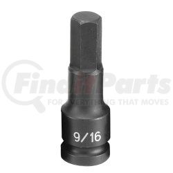 2918F by GREY PNEUMATIC - 1/2" Drive x 9/16" Hex Driver