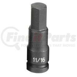 2922F by GREY PNEUMATIC - 1/2" Drive x 11/16" Hex Driver