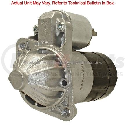 17709 by MPA ELECTRICAL - Starter Motor - 12V, Mando/Valeo, CW (Right), Permanent Magnet Gear Reduction