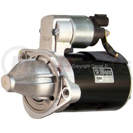 19550 by MPA ELECTRICAL - Starter Motor - 12V, Valeo, CW (Right), Permanent Magnet Direct Drive