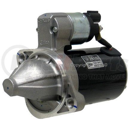 19512 by MPA ELECTRICAL - Starter Motor - 12V, Valeo, CW (Right), Permanent Magnet Direct Drive