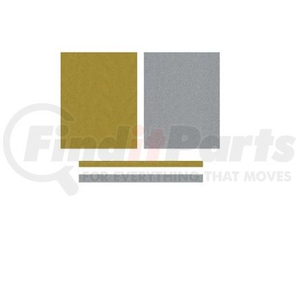74811 by 3M - Scotchcal™ Elite Double Striping Tape, Gold Metallic/Silver Metallic, 3/16 in x 150 ft