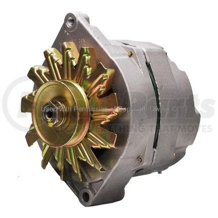 7140106 by MPA ELECTRICAL - Alternator - 12V, Delco, CW (Right), with Pulley, Internal Regulator