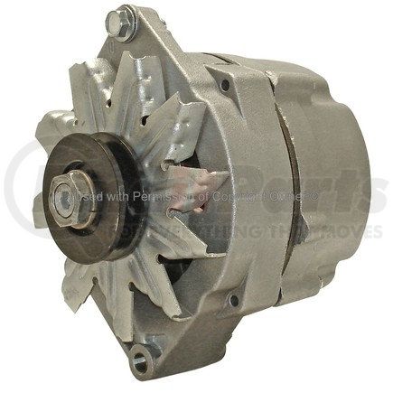 7102103 by MPA ELECTRICAL - Alternator - 12V, Delco, CW (Right), with Pulley, External Regulator