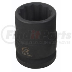 436MZT by SUNEX TOOLS - 3/4" Drive 12 Point Thin Wall Impact Socket - 36mm