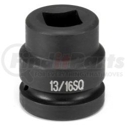 4313S by GREY PNEUMATIC - 1" Drive x 13/16" 4 Point Standard Square Impact Socket