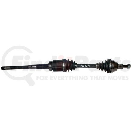 6643N by DIVERSIFIED SHAFT SOLUTIONS (DSS) - CV Axle Shaft