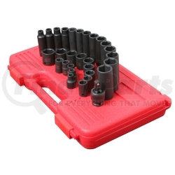 3329 by SUNEX TOOLS - 29 Pc. 3/8" Drive Metric Master Impact Socket Set