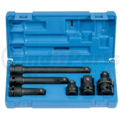 2200 by GREY PNEUMATIC - 6 pc. 1/2” Dr. Impact Adapter & Extension Set
