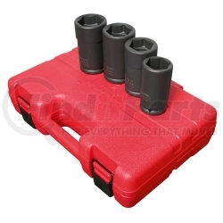 4626 by SUNEX TOOLS - 4 Piece 3/4" Drive Combination Budd Wheel Impact Socket Set