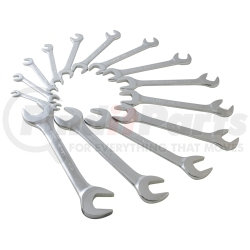 9914 by SUNEX TOOLS - 14 Pc. SAE Fully Polished Angle Head Wrench Set